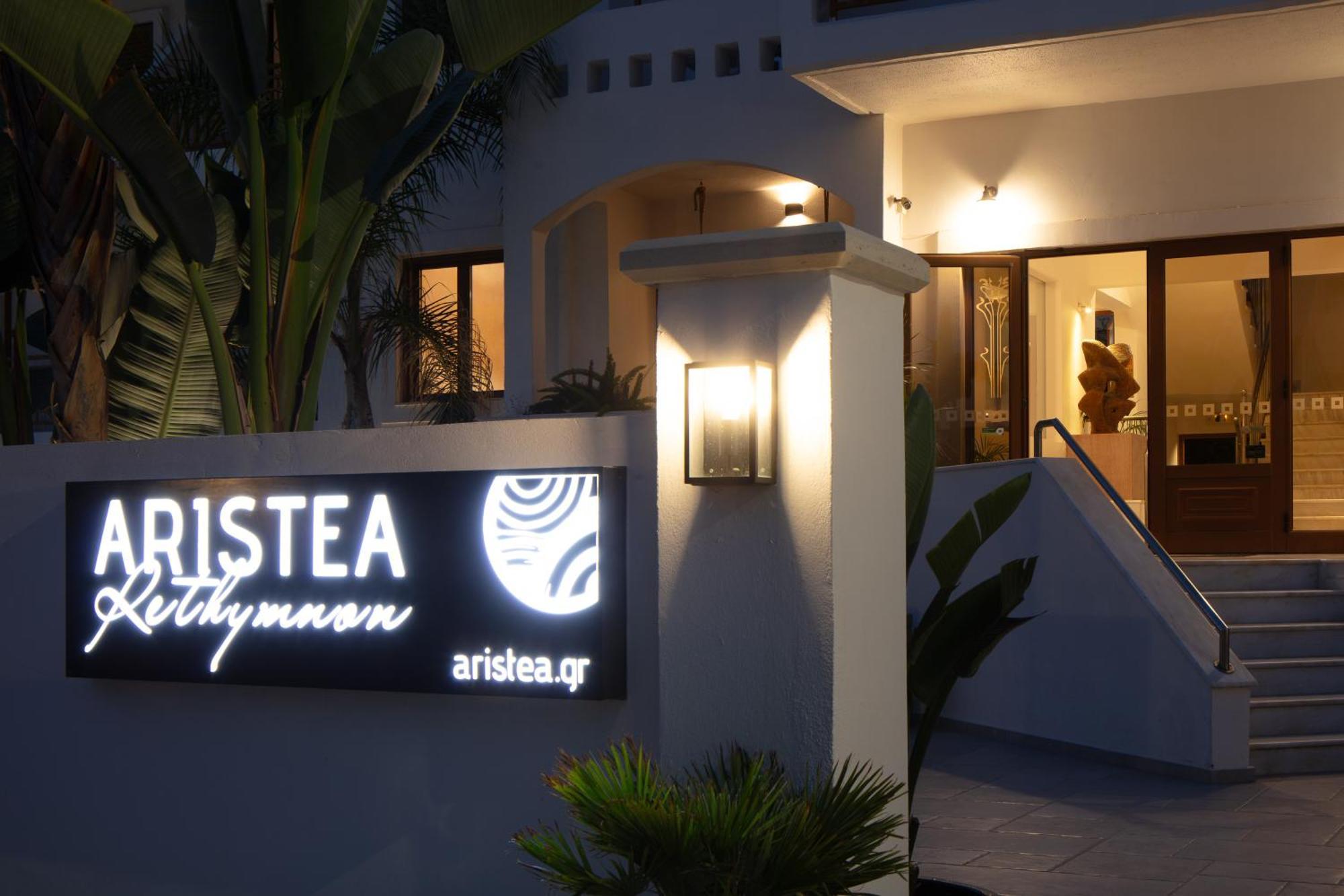 Aristea Hotel Rethymno Exteriér fotografie